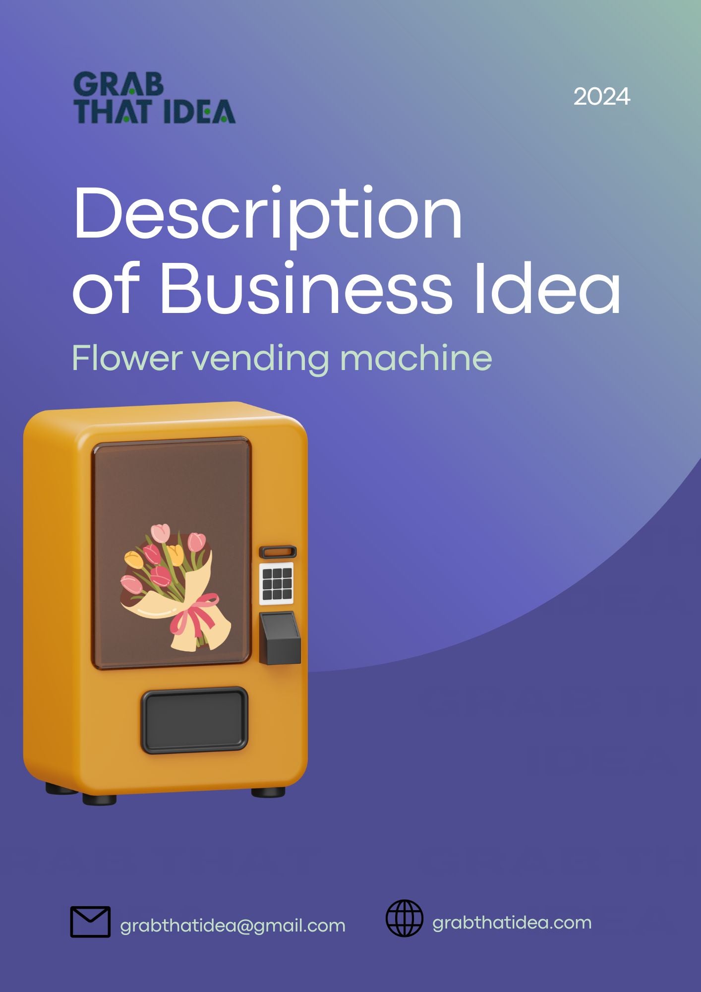 Flower Vending Machine Business